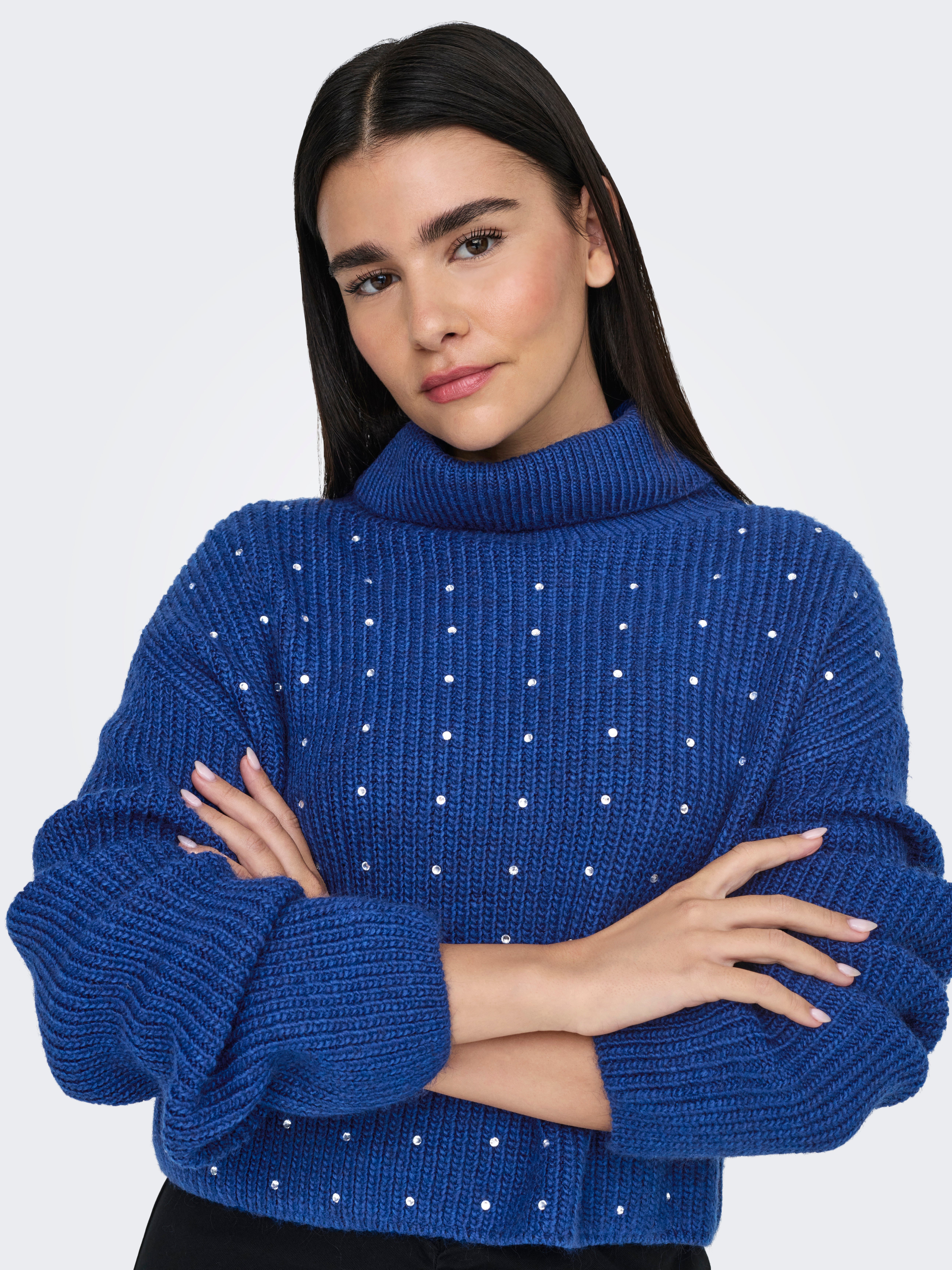 ONLROSIE Strickpullover Sodalite Blue