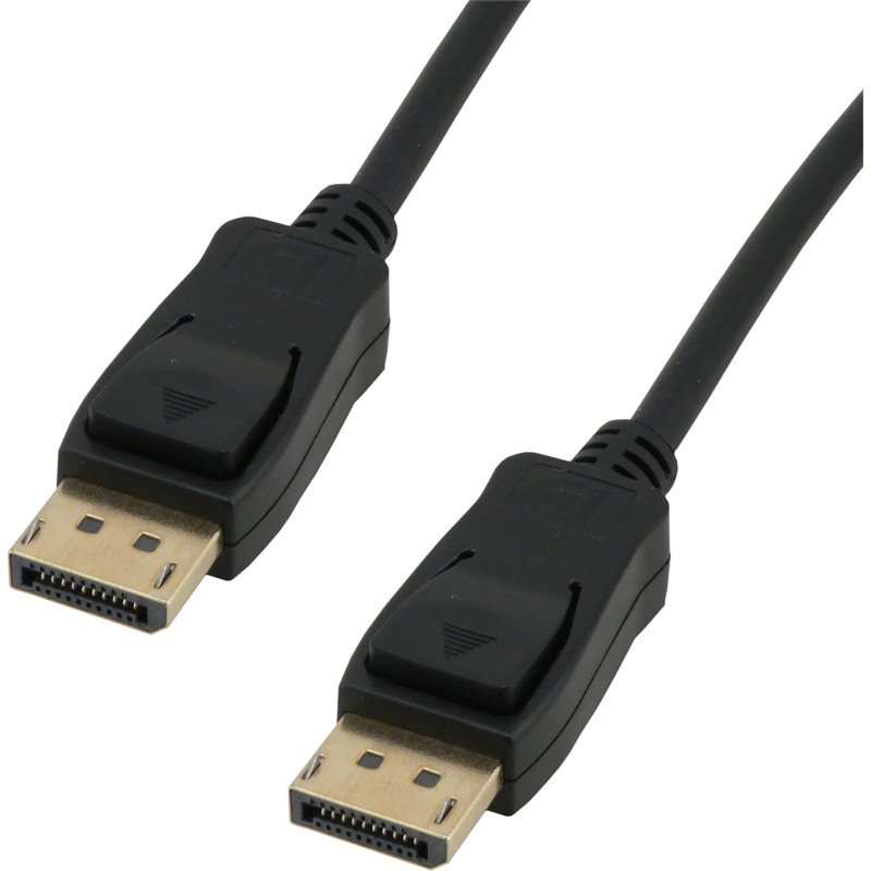 MCL Display Port noir 2 m