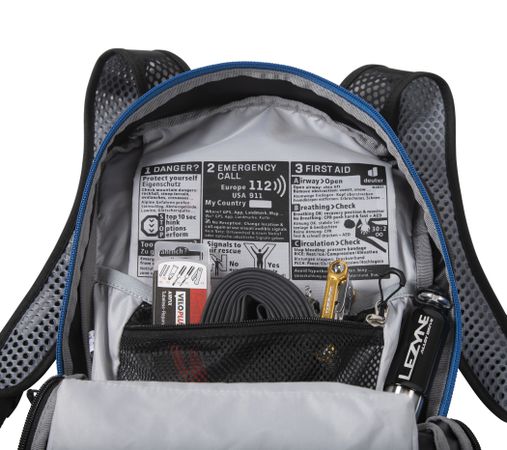 SERTIG AIR Rucksack, 12l  schwarz blau  12L