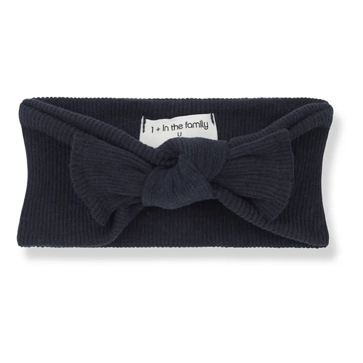 1+ in the family Bandeau Côtelé Maik | Bleu marine