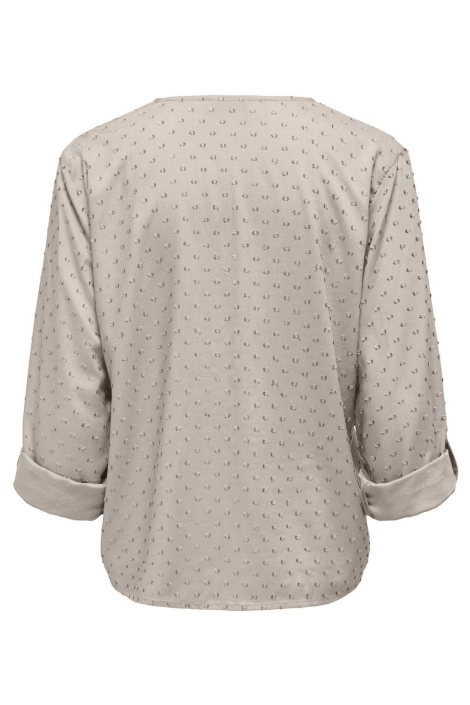 Jacqueline de Yong beige dames blouse