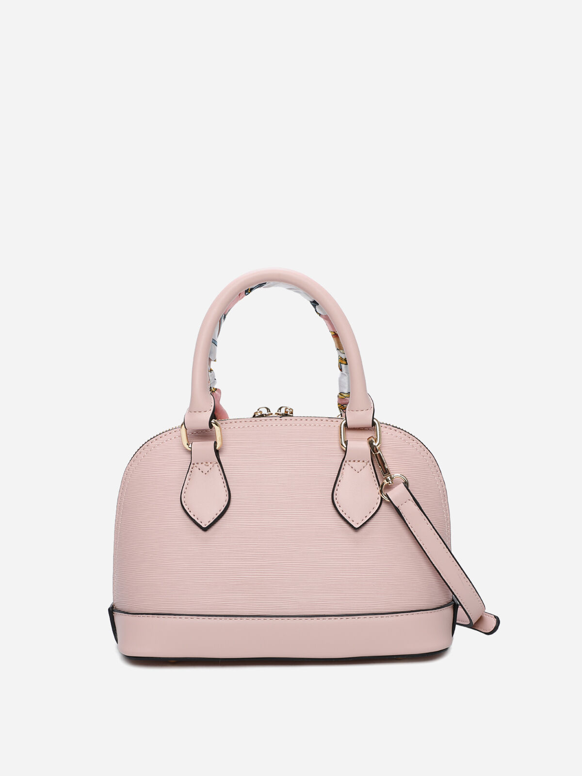 Petit sac à main avec ruban- Rose