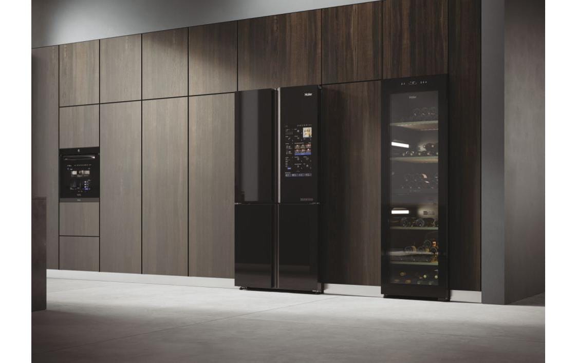 Weinklimaschrank HWS236GDEH1 Schwarz, Rechts, Wechselbar<br>Weinkühlschrank