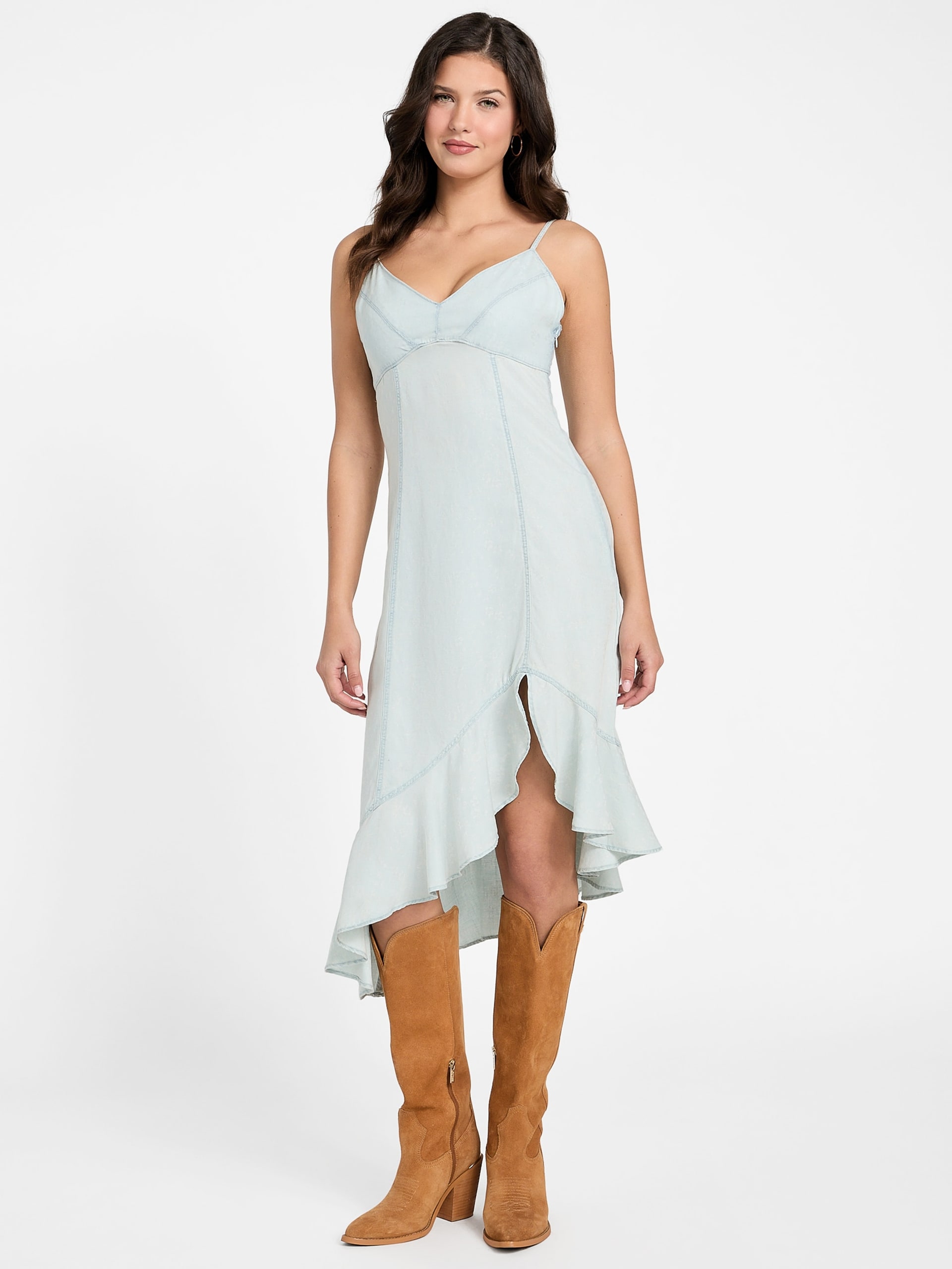 Vestido Eco Francisca em Jeans