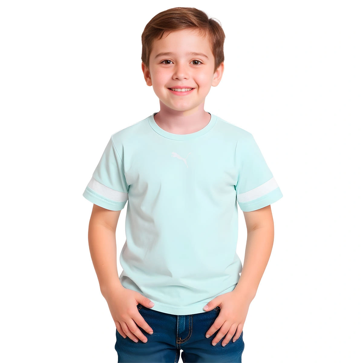 T-Shirt Puma Individualrise Jersey Criança