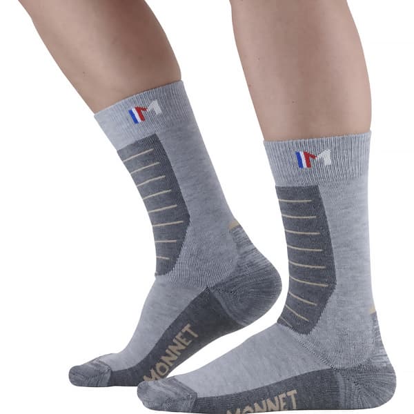 Chaussette randonnée MONNET JARRETTE TREK PERF BEIGE