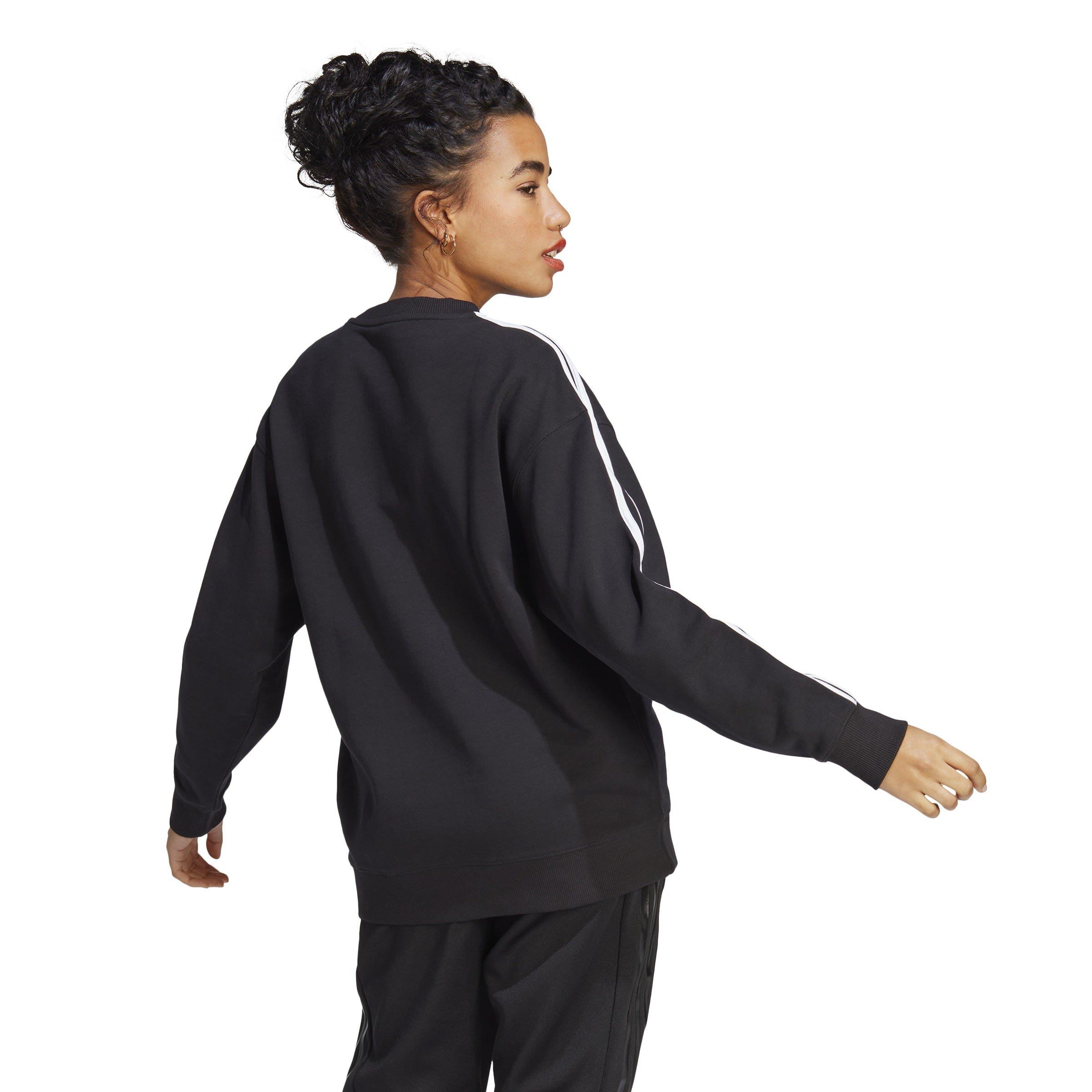 adidas Essentials Studio Lounge 3-Stripes Sweatshirt Womens