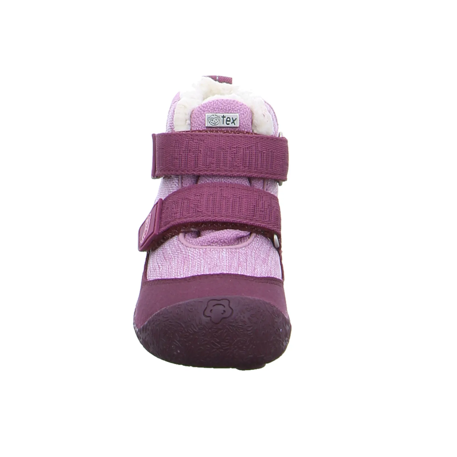 AFFENZAHN Kleinkinder-Winter-Bottine Violette Textil  Komfortschuh