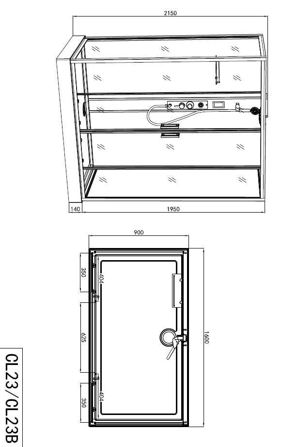 Badstuber New York complete douchecabine 160x90x215cm kitvrij zwart mat
