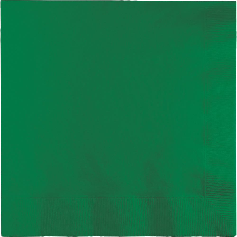 Groene Servetten 3-Laags 33cm 50st