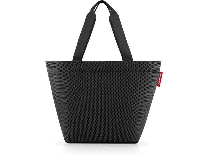 Reisenthel Tasche Shopper M Mesh Black Einkaufstasche mit Griffen