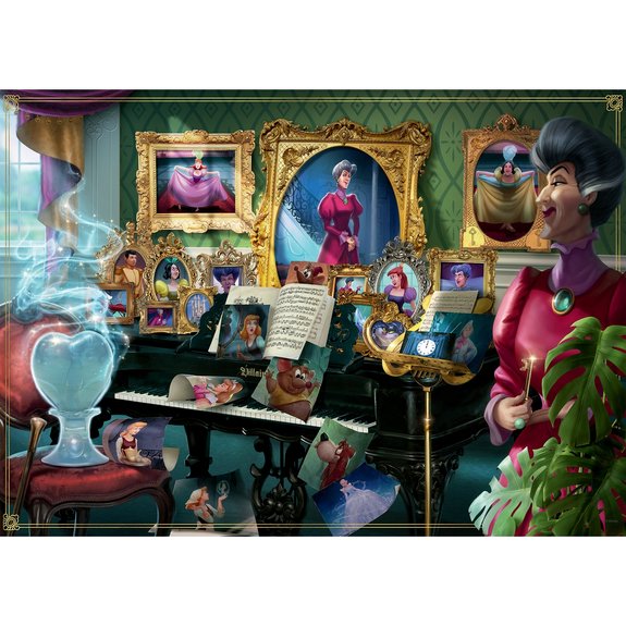 Puzzle 1000 pièces  Vilains Madame Tremaine