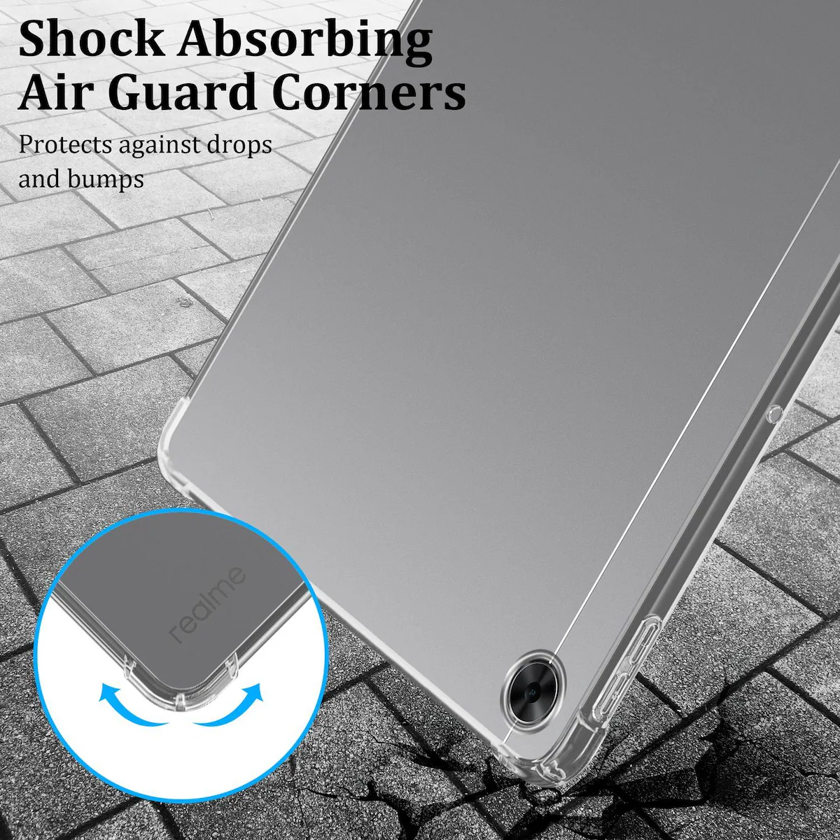 Realme Pad deksel ultra slim (gjennomsiktig)