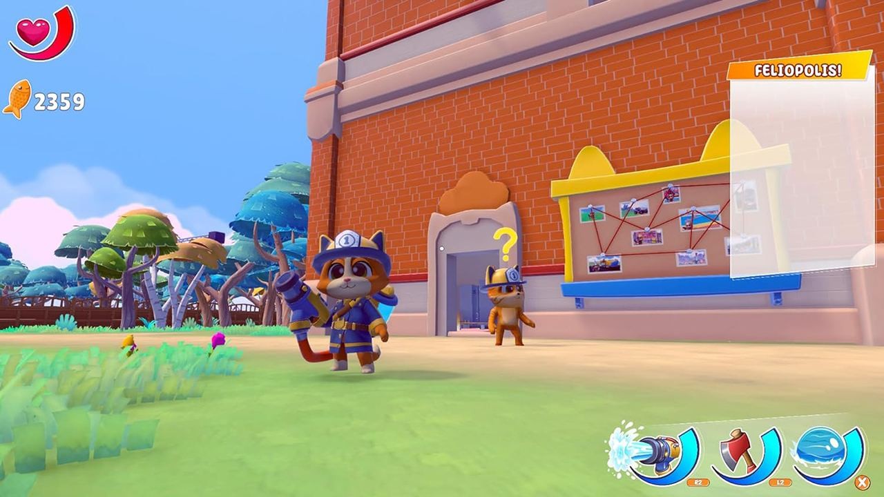 Leo the Firefighter Cat- Nintendo Switch