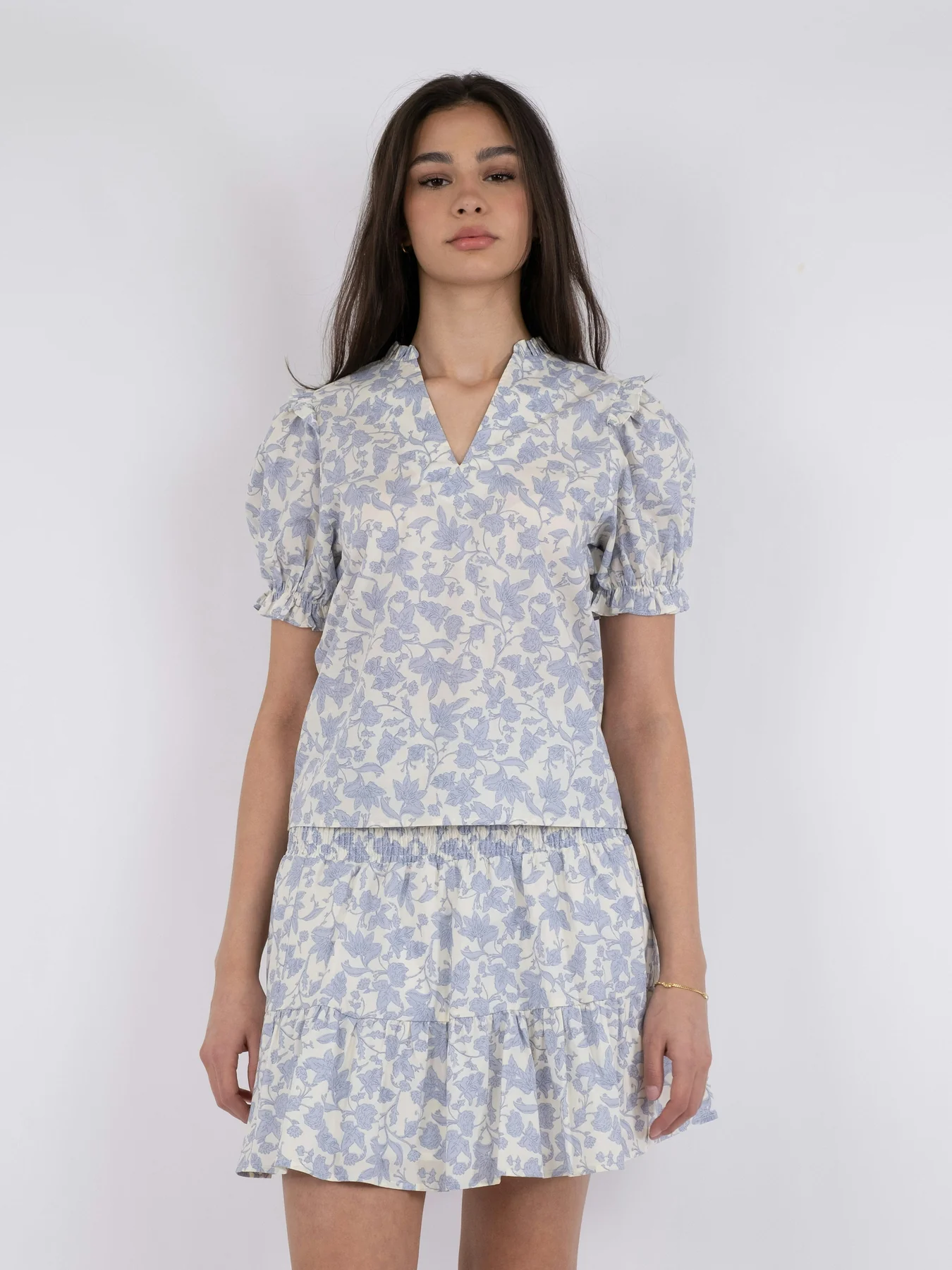 Neo Noir Rosalie Garden Elegance Blouse