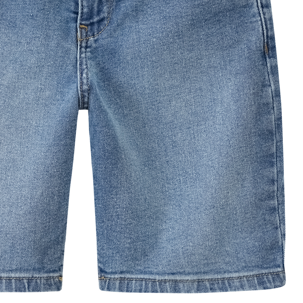 Beatwear Jungen Jeansshorts mit verstellbarem Bund blau