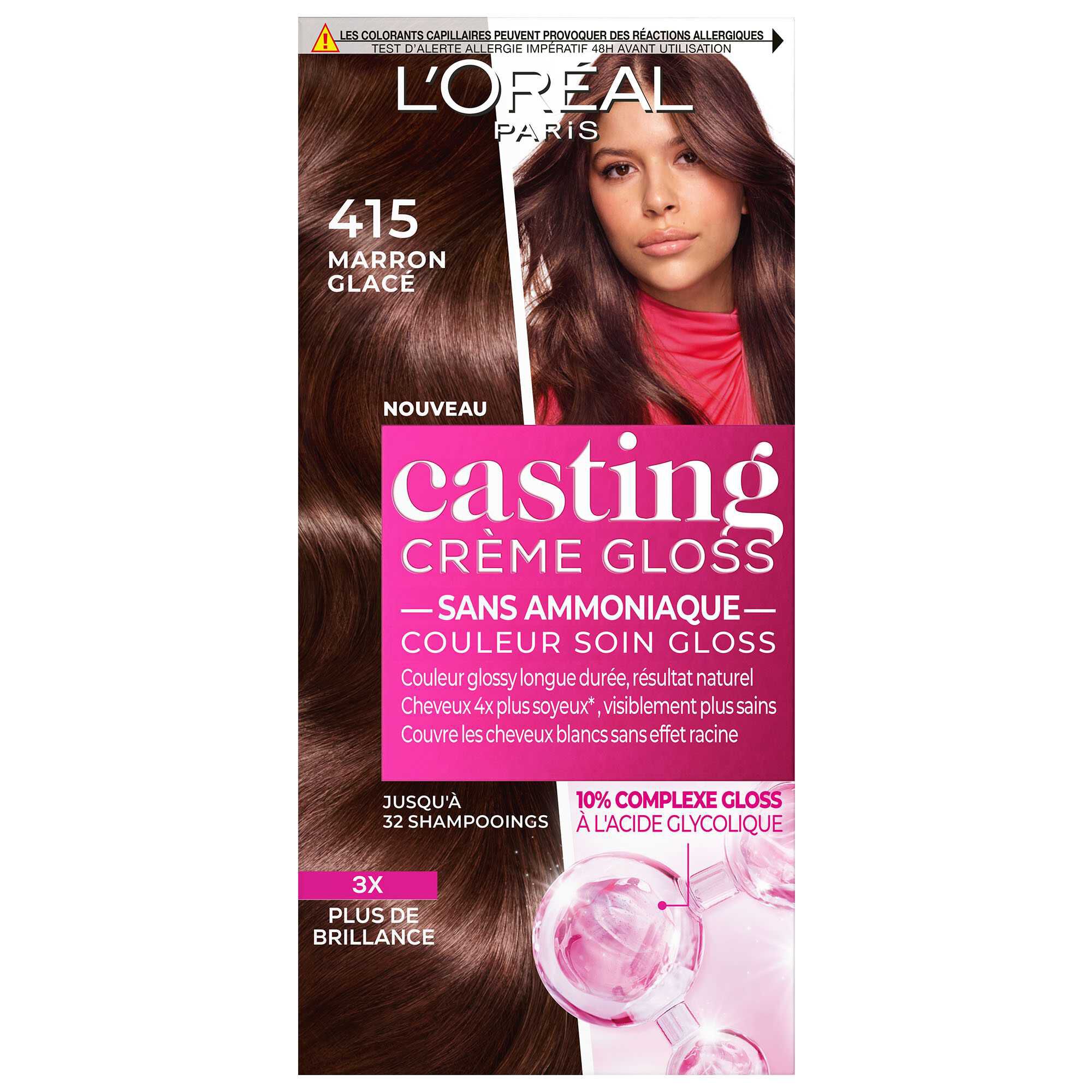 Casting Crème Gloss Coloration Brune-Noire - L'Oréal Paris