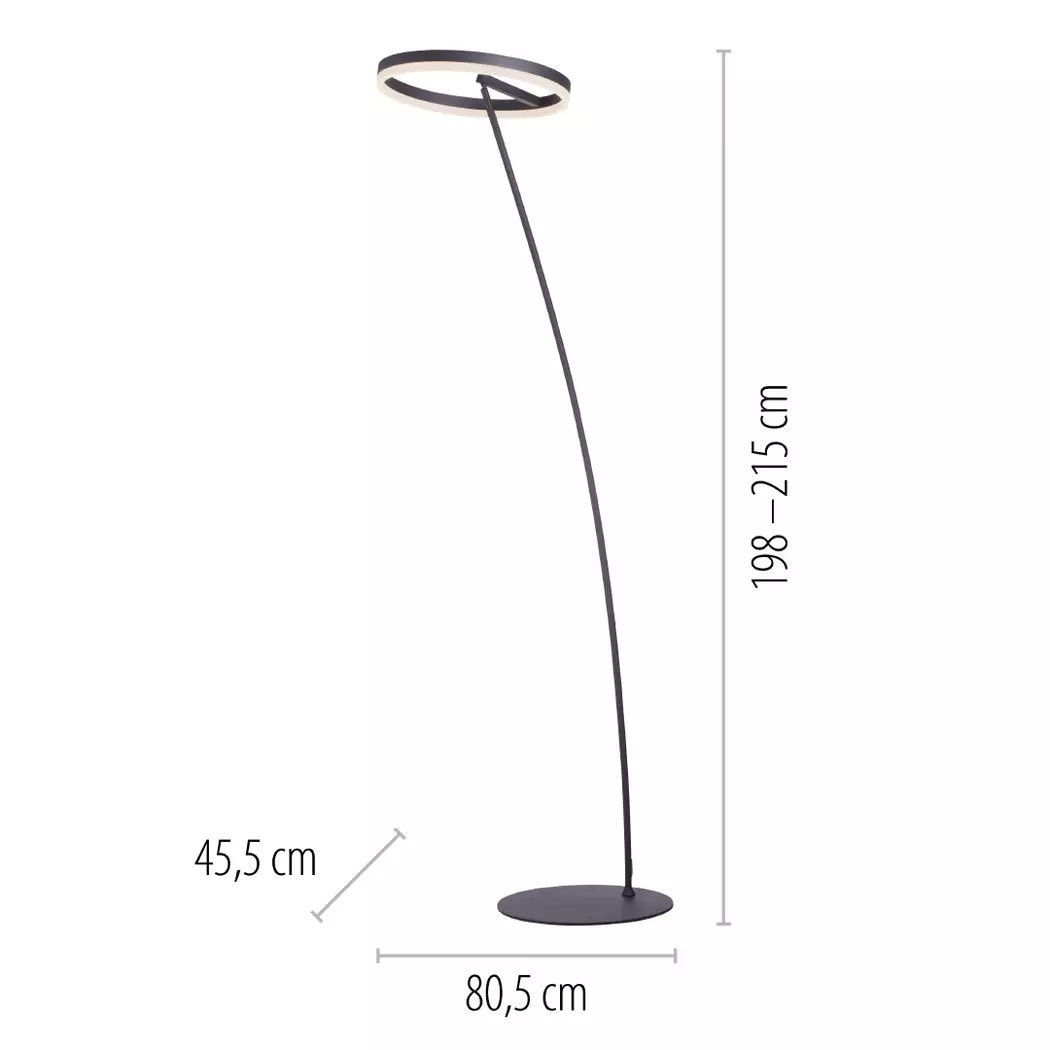 LED-Stehlampe Titus