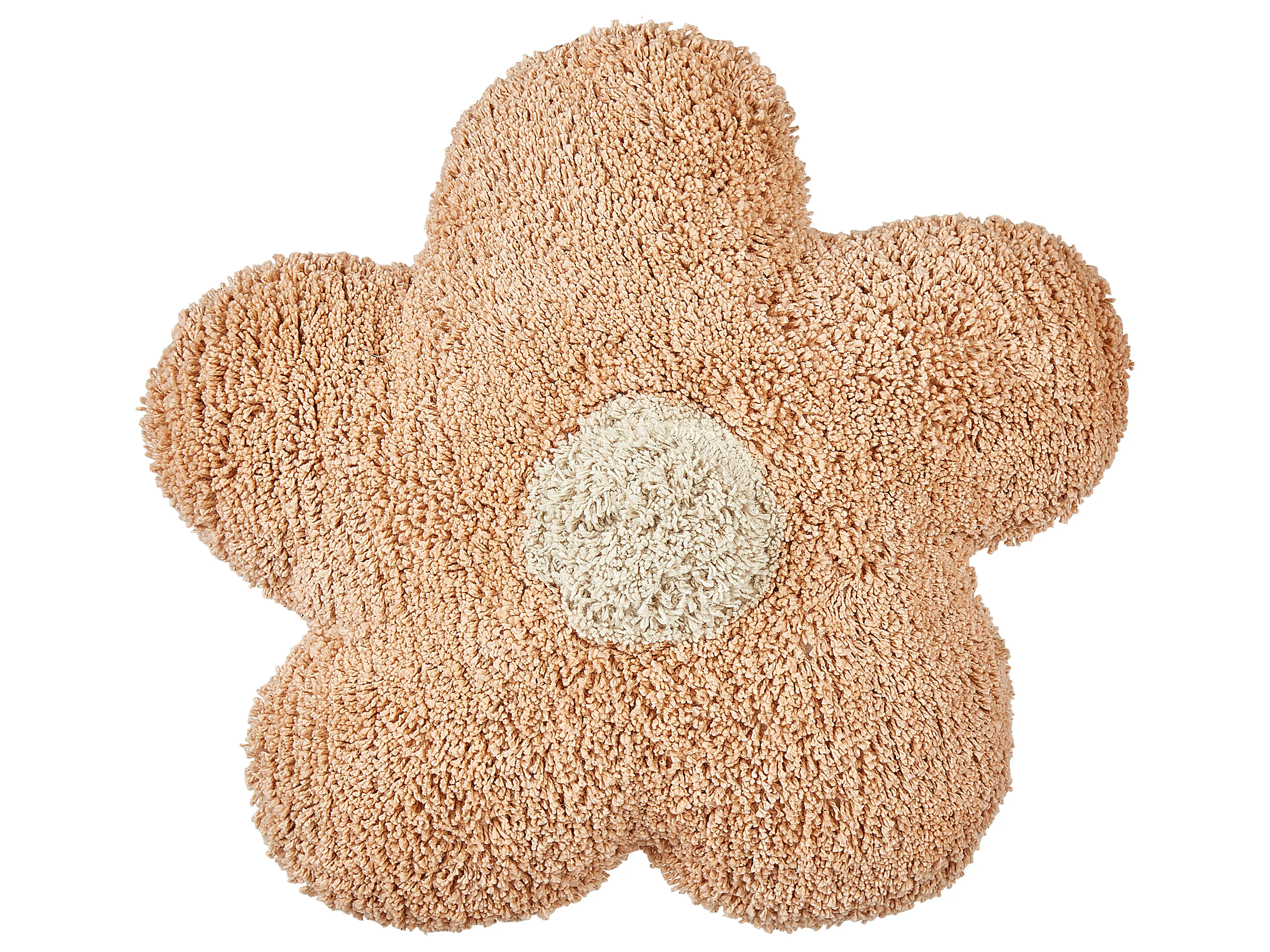 Set van 2 sierkussens SORREL Katoen 30 x 30 cm Perzikroze Bloem