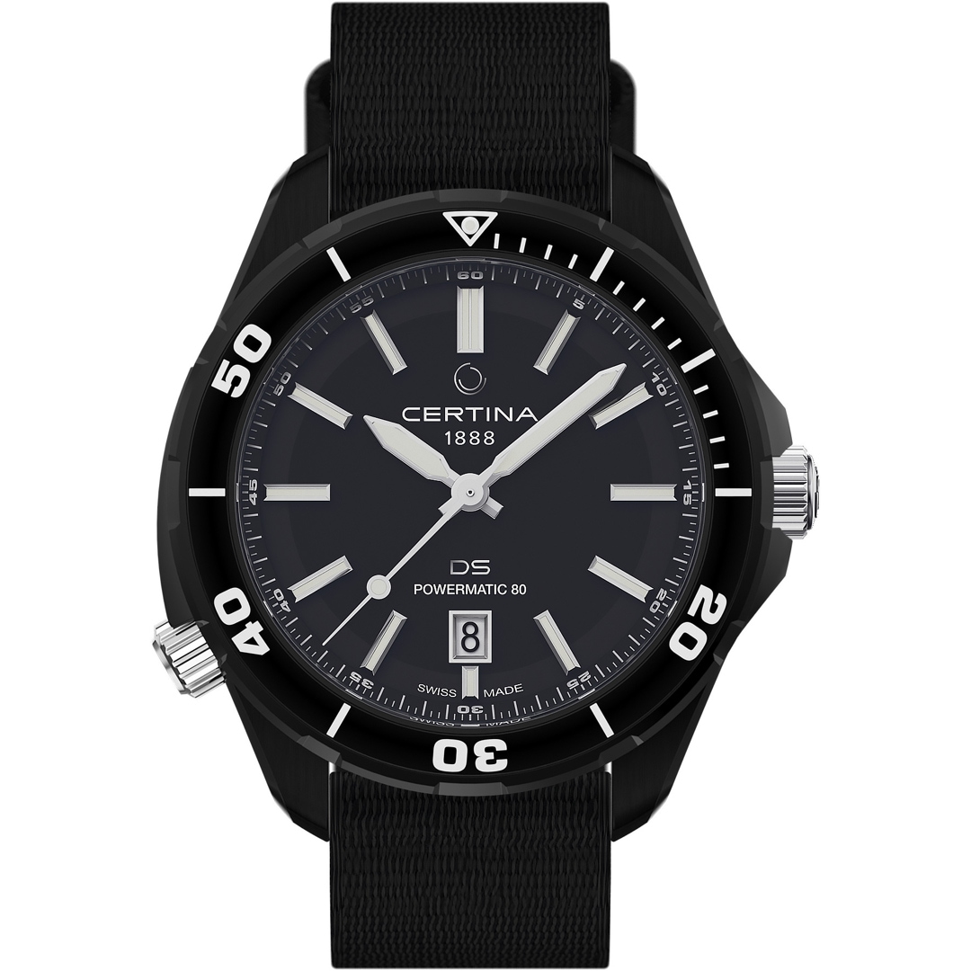 Certina DS+ Powermatic 80 Kit Black Edition