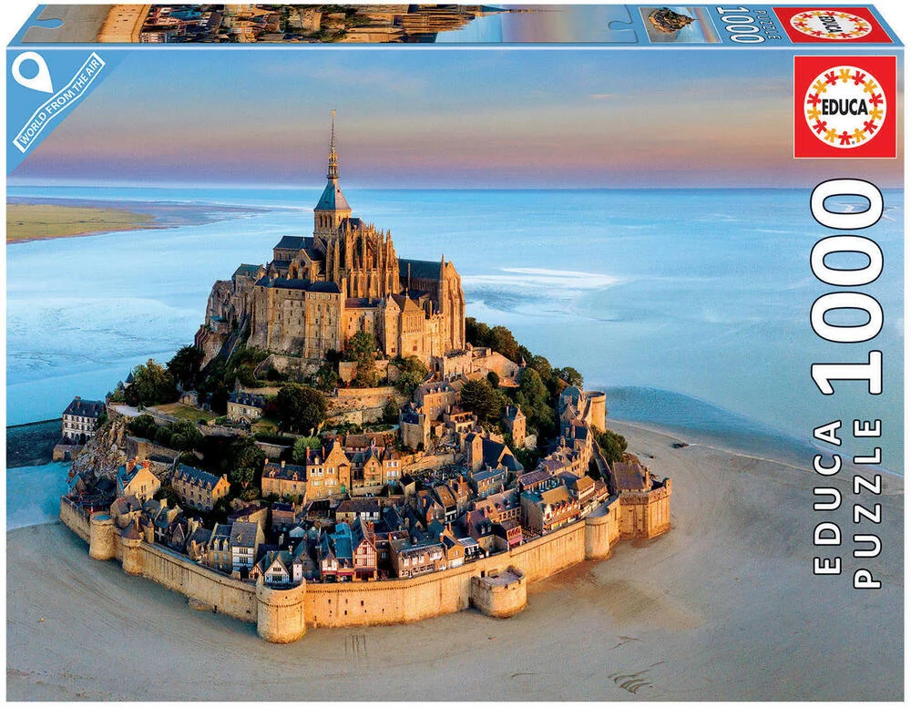 PUZZLE 1000 PIECES - MONT SAINT MICHEL