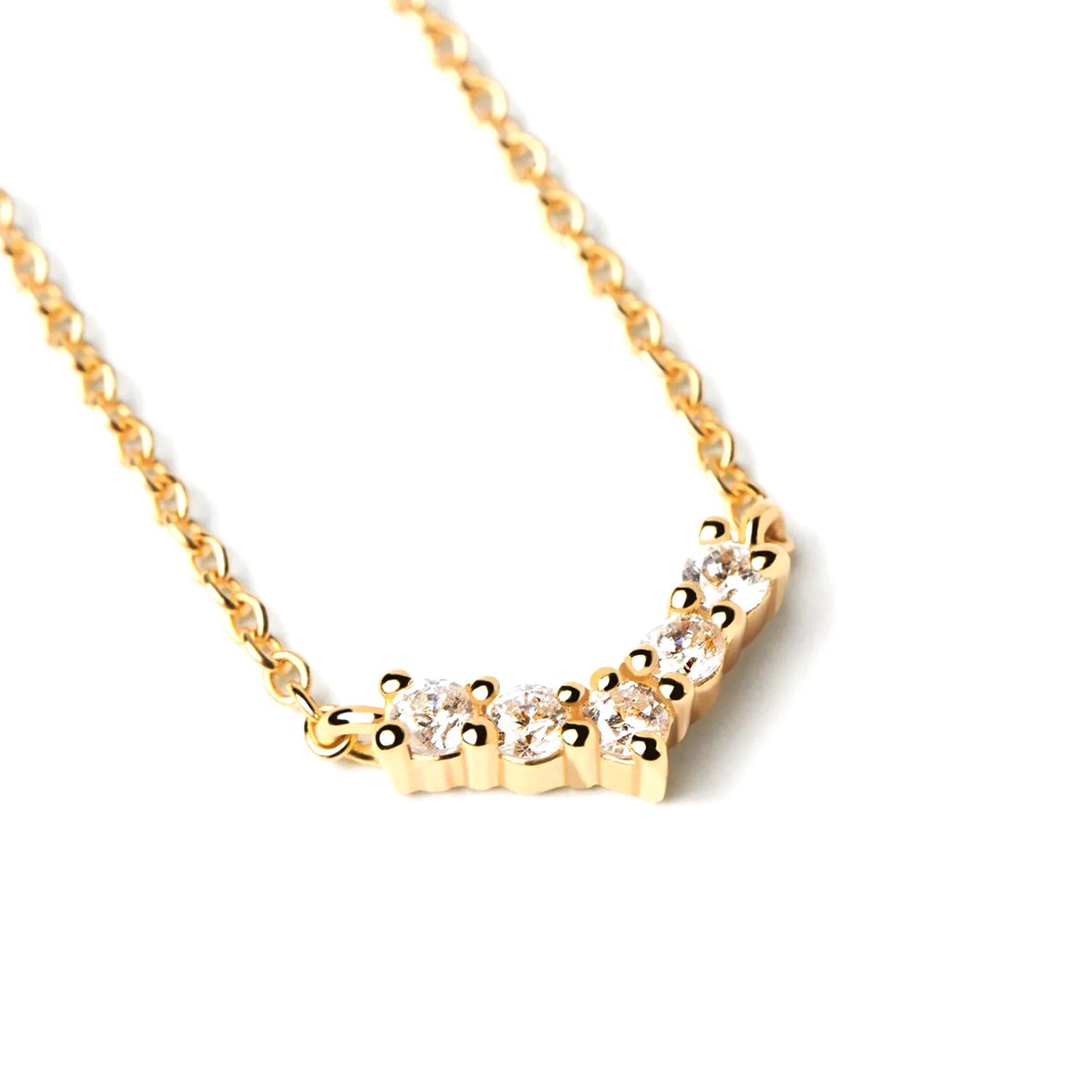 Collier PdPaola Mini Crown doré