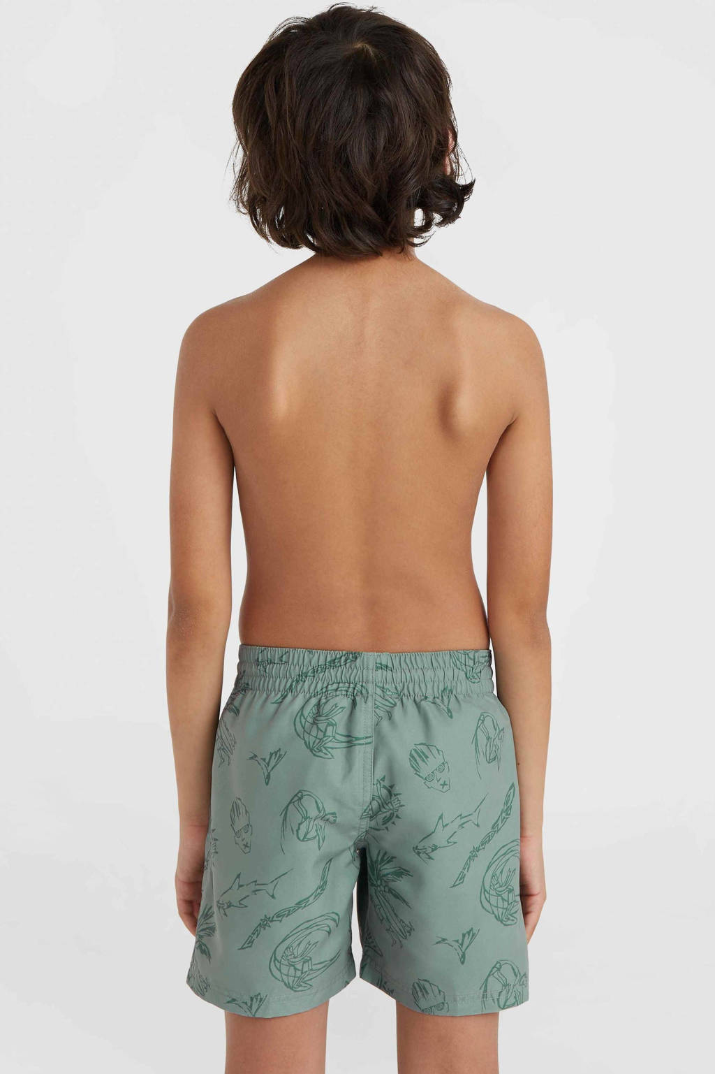 zwemshort Cali grijsgroen