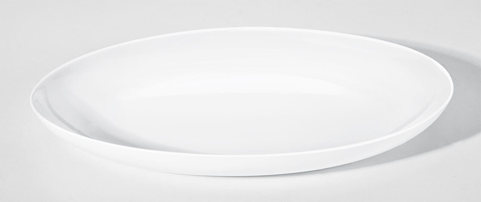 CreaTable Barbecueteller ITALIEN PARTY 33 x 25 cm weiß