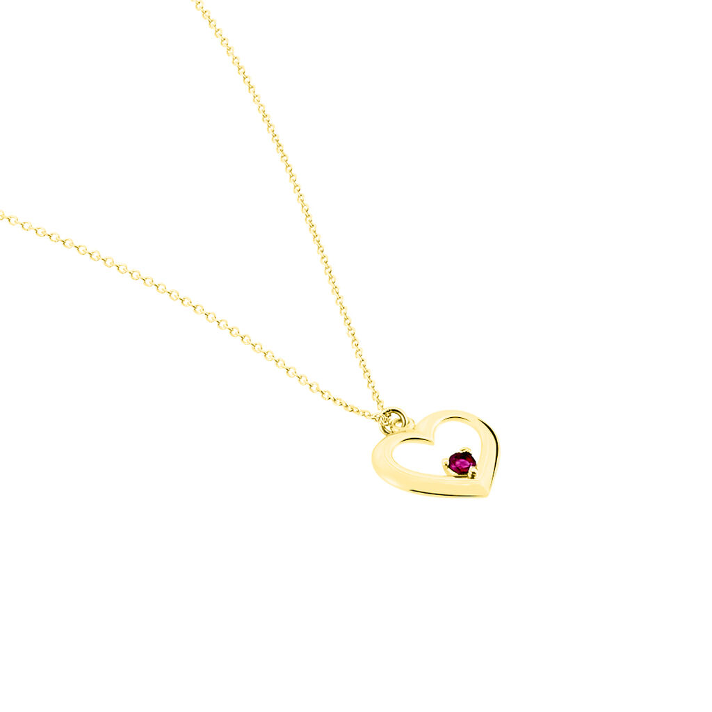 Collier Martella Or Jaune Rubis