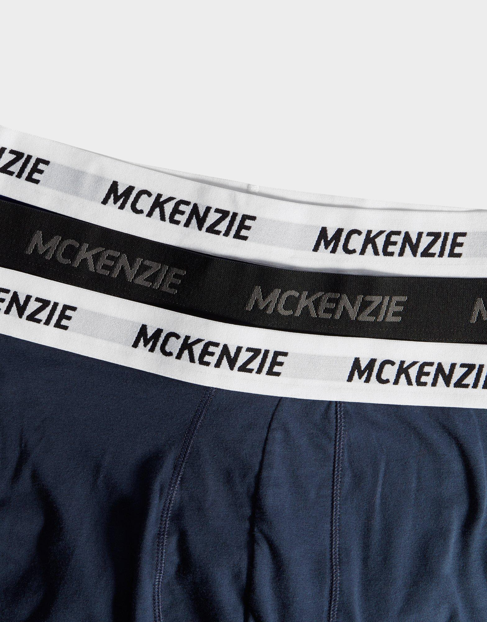 McKenzie Pack de 3 boxers Homme