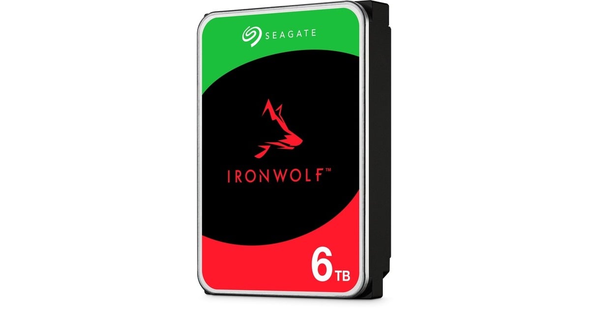 SeagateIronWolf 6 TB harde schijf  (SATA/600, 24/7)