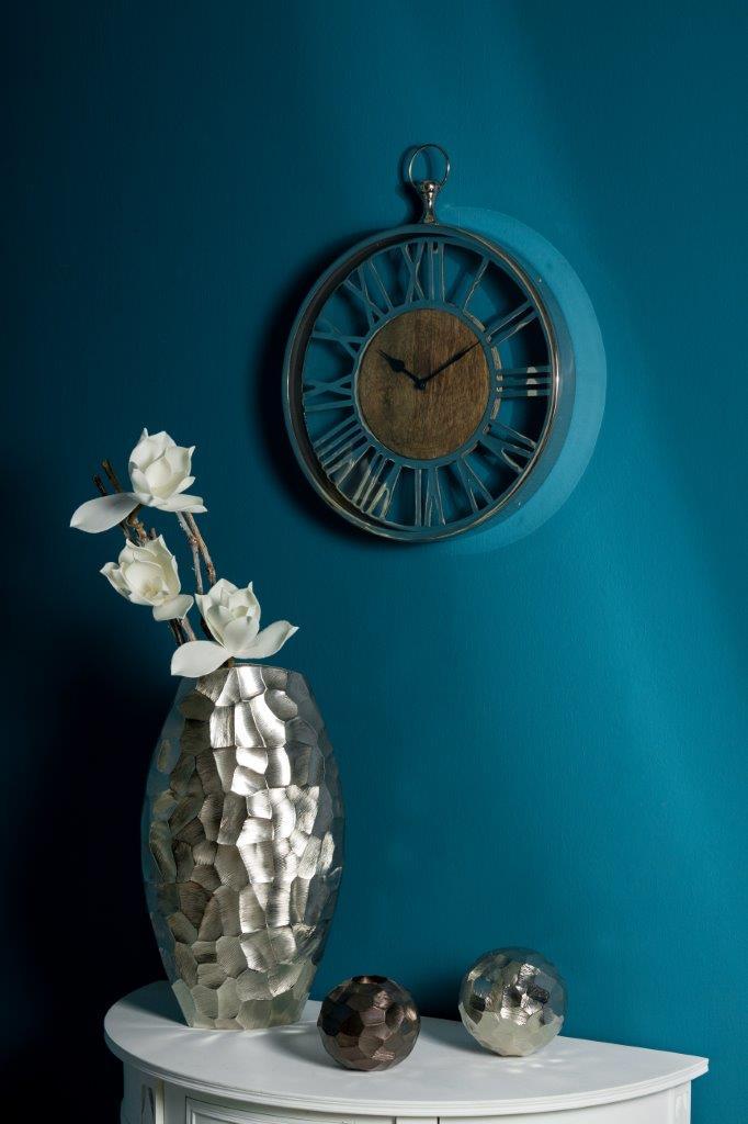 Wanduhr DAJANA - braun - 40x45 cm
