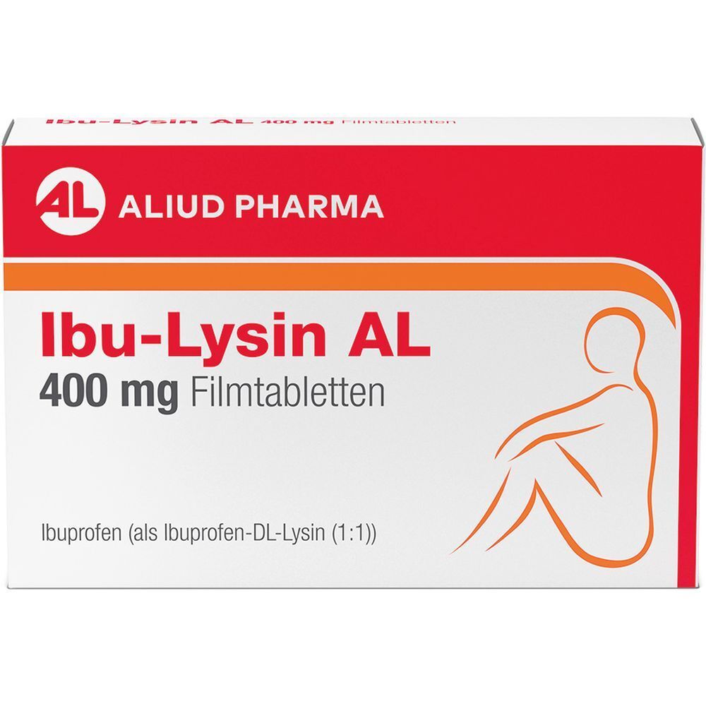 Ibu-Lysin AL 400 mg Filmtabletten bei akuten Schmerzen