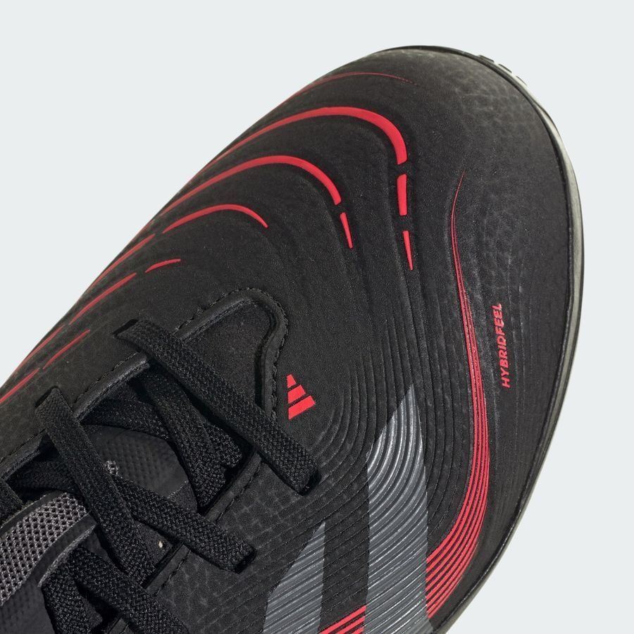 adidas Predator League TF Stealth Victory - Noir/Gris/Lucid Red Enfant