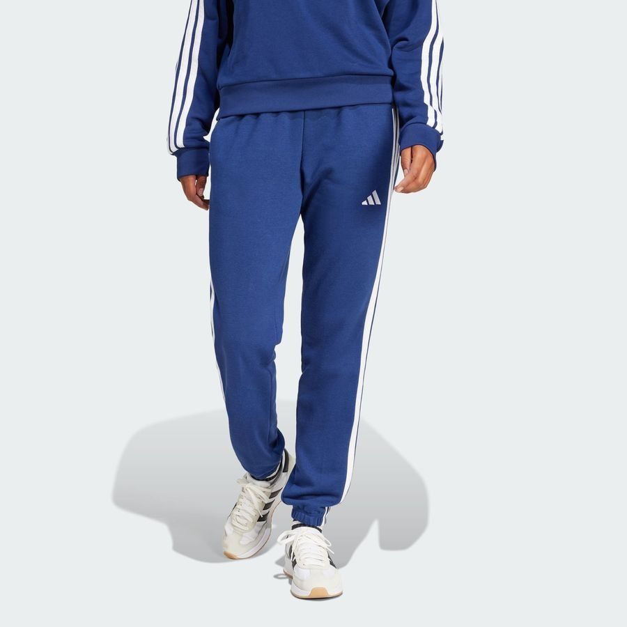 Adidas Pantalon à revers French terry 3 bandes Essentials