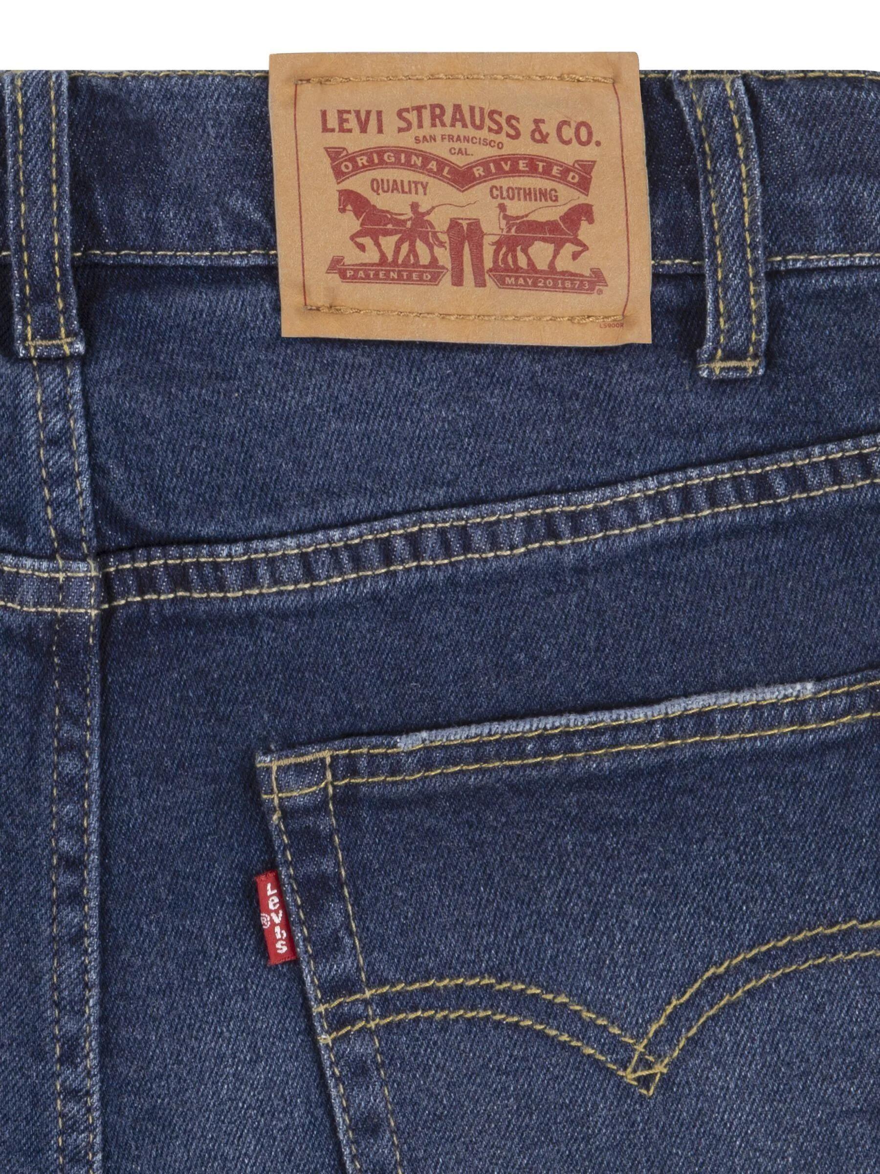Blauw - Levi's® 555 Relaxed Straight Jeans