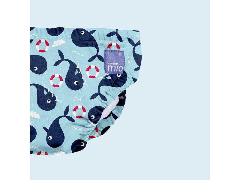 Bambino Mio Schwimmwindel Walfisch Gr. XL Windel fürs Babyschwimmen mit dem Walfischmotiv