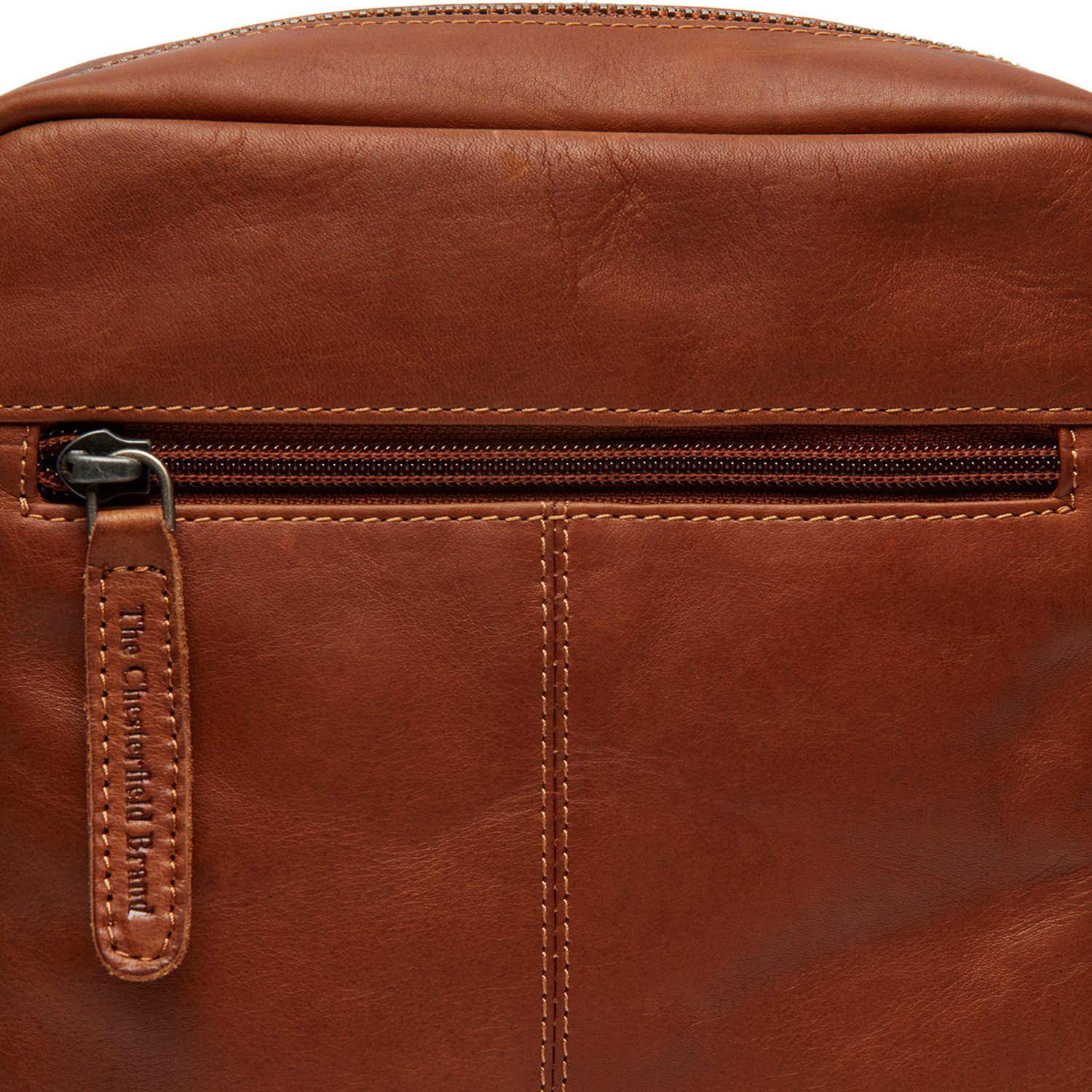 The Chesterfield Brand Timor Schoudertas cognac