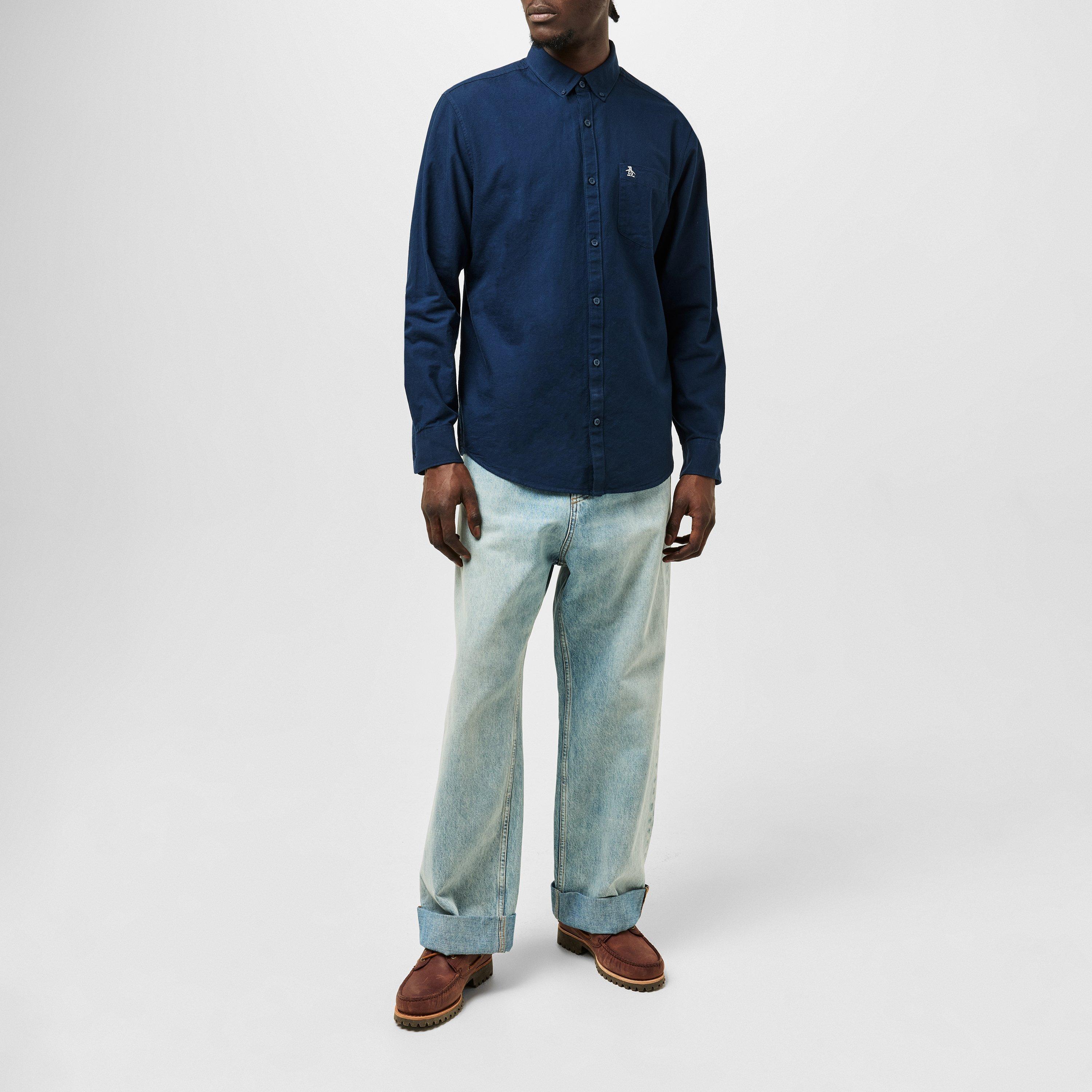 Original Penguin Long Sleeve Oxford Shirt