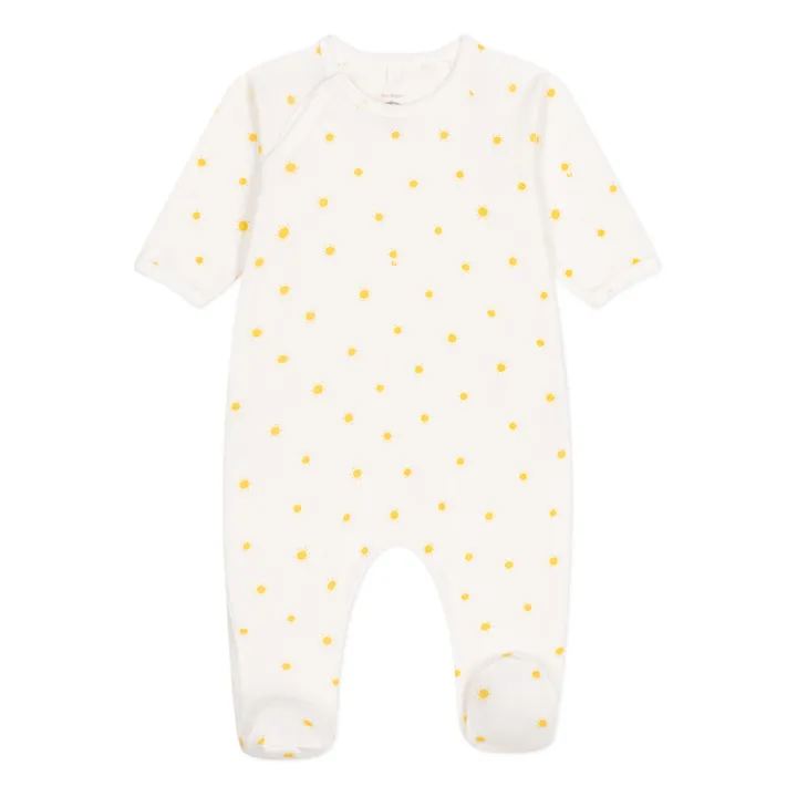 Petit Bateau Pyjama Midye Soleil | Blanc