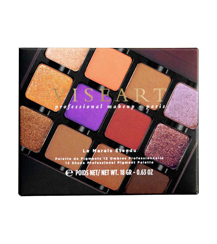 Viseart - Paleta de Sombras Étendu - Le Marais