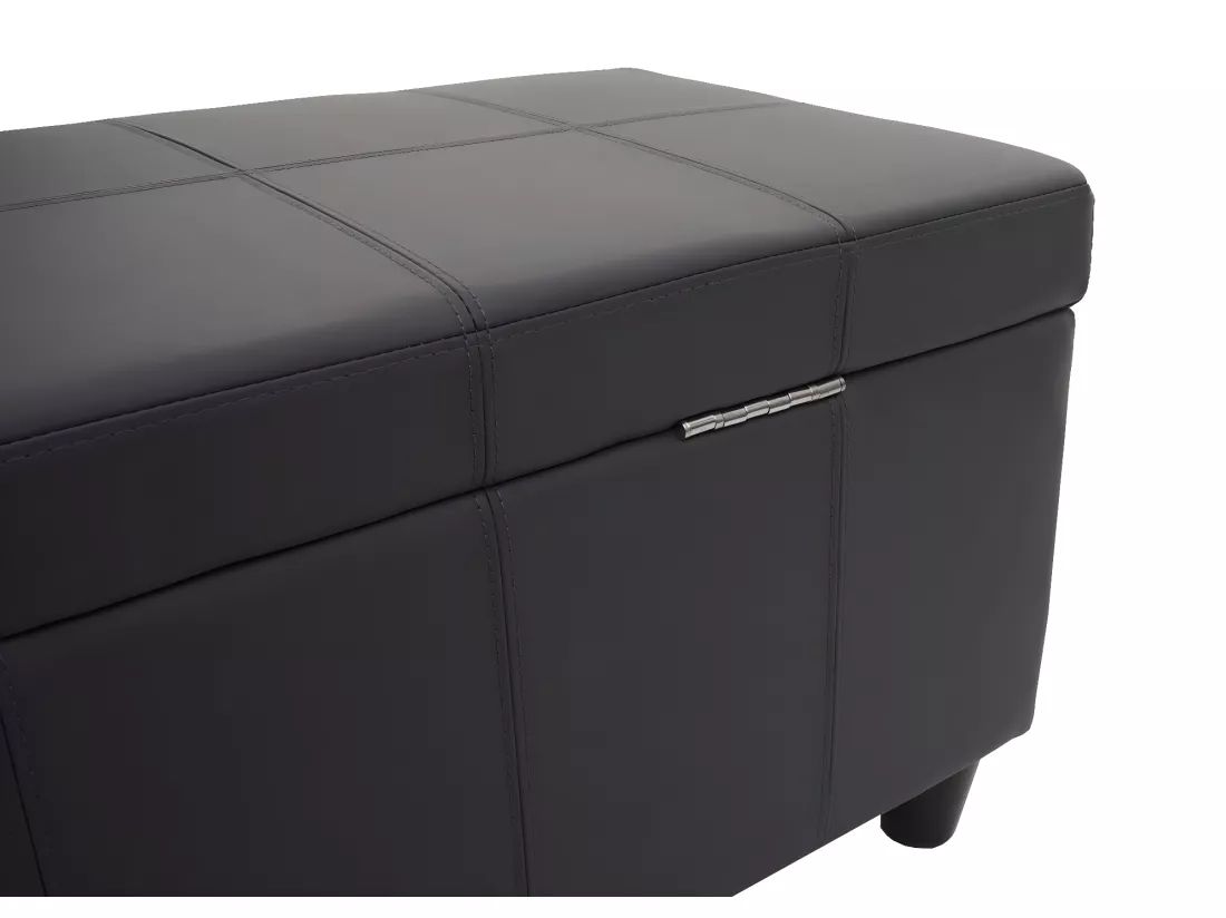Coffre de rangement Kriens, gris mat