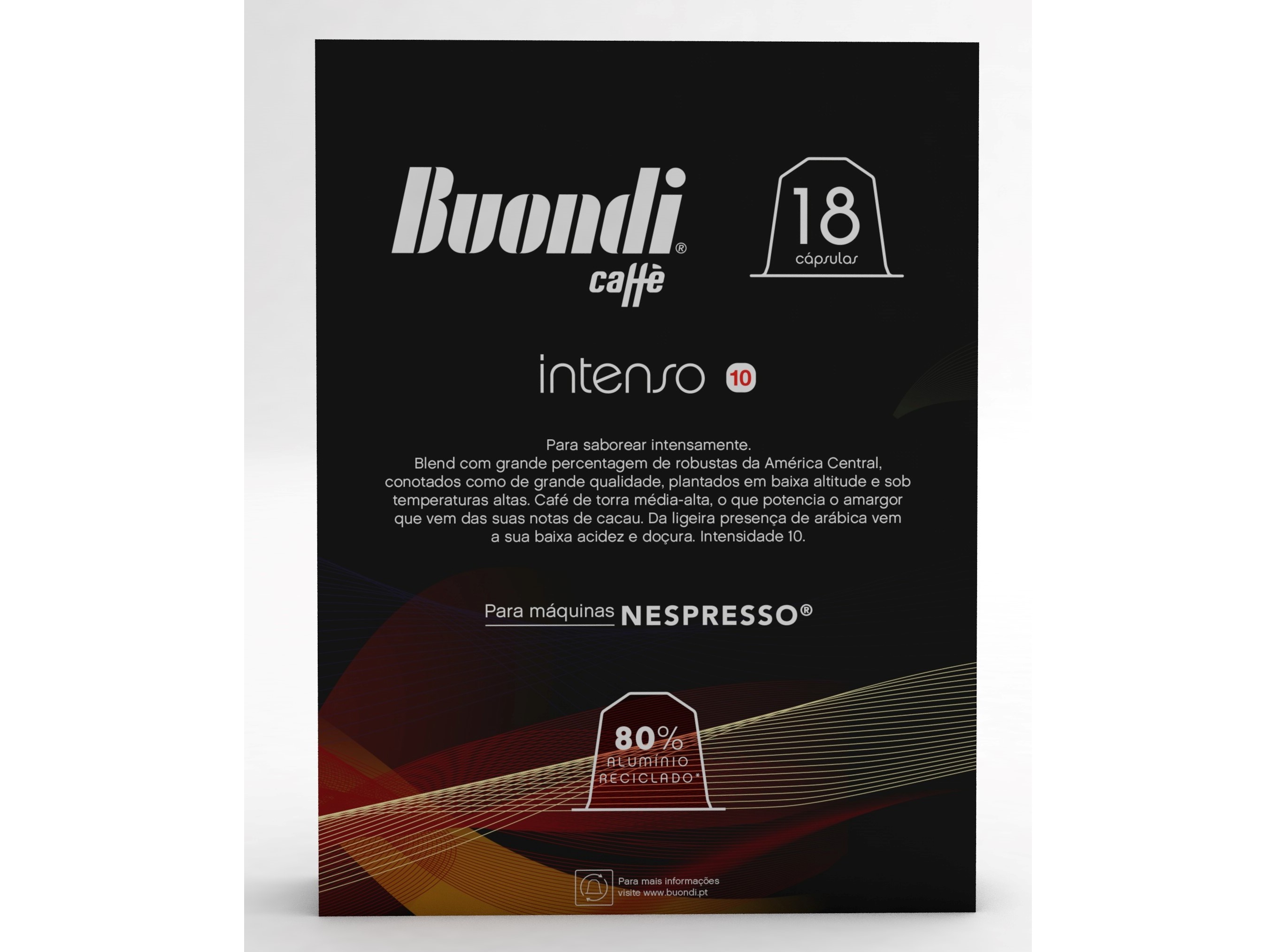 CÁPSULAS BUONDI INTENSO NSP 18 UN