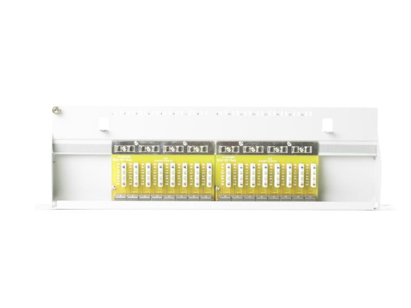 equip Patchpanel 16 Port, LSA, 1HE 19