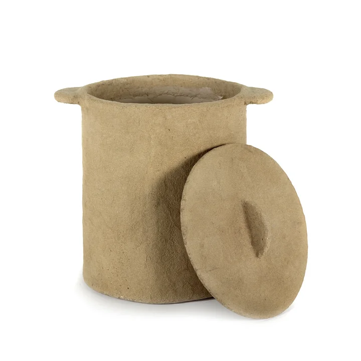 Searx - Earth Pot mit Deckel S, weiss