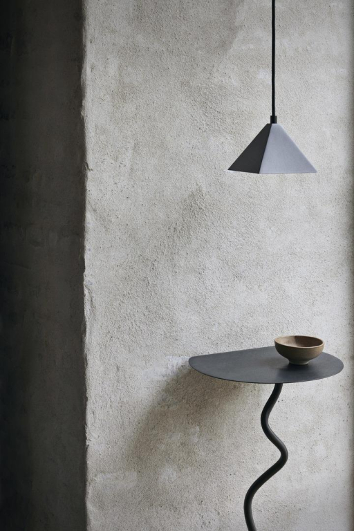 Ferm Living Kare hanglamp Blackened Stainless steel