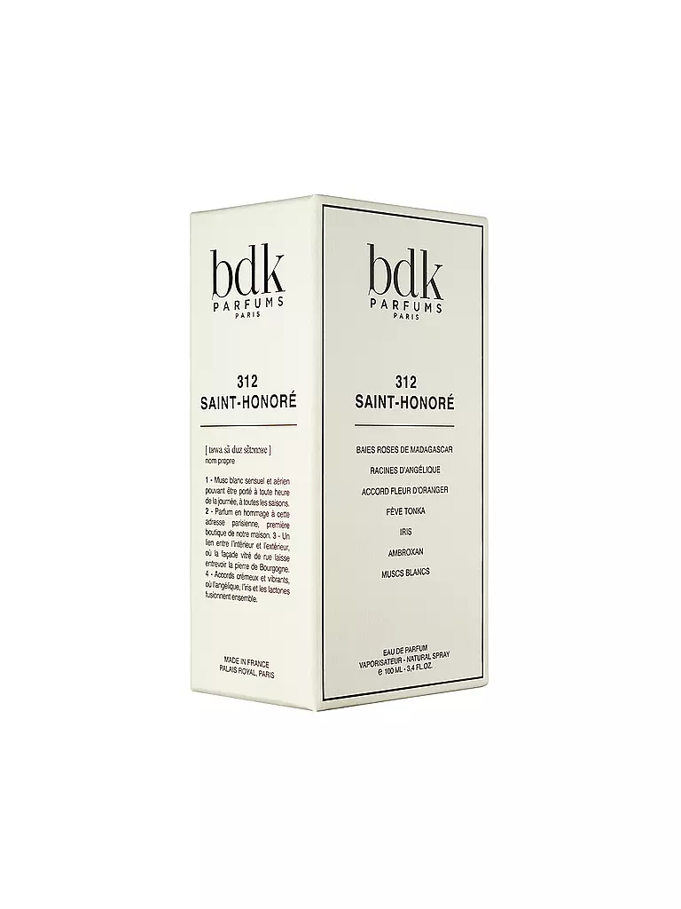 BDK 312 Saint-Honoré Eau de Parfum 100ml keine Farbe