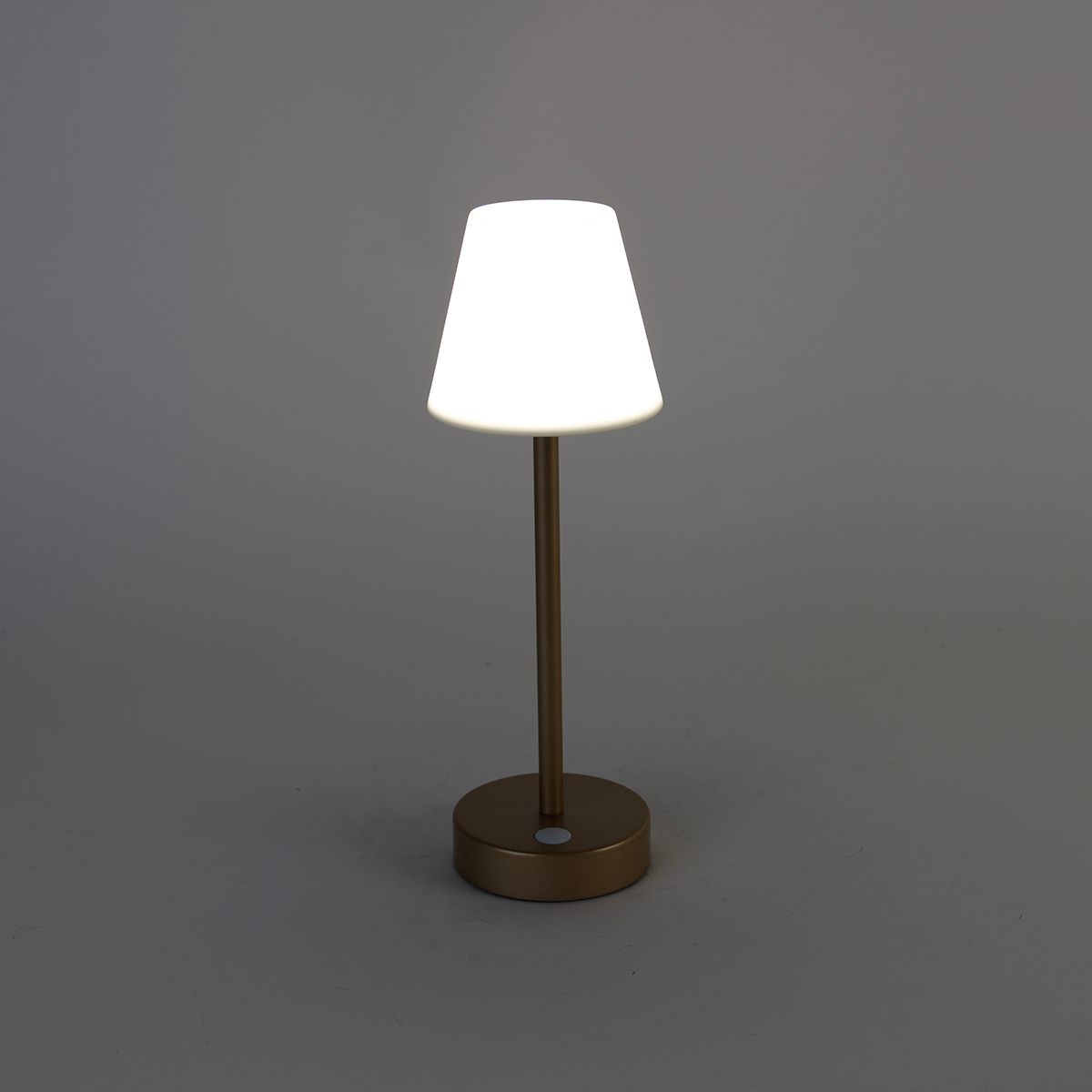 Tafellamp messing incl. LED oplaadbaar met touch dimmer - Renata