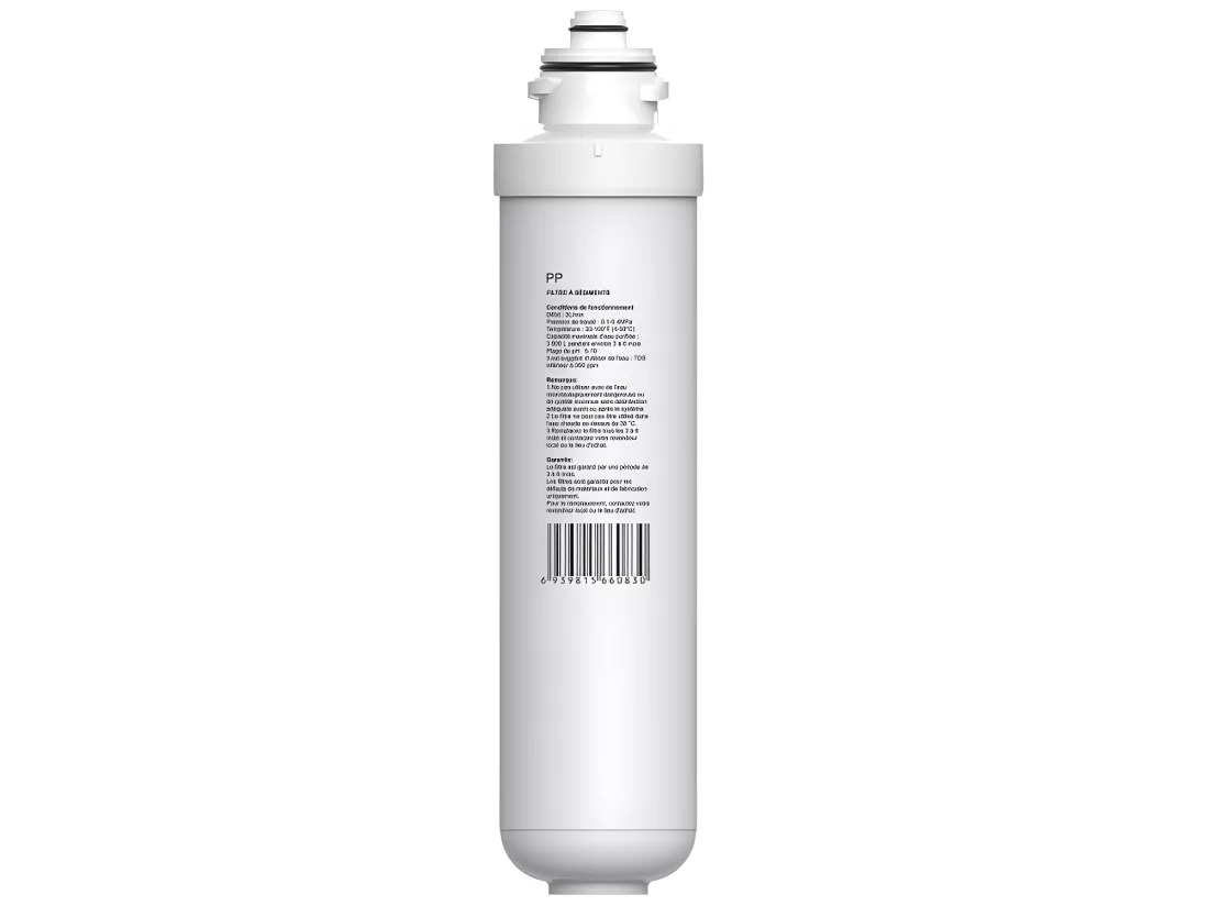 Filtre anti-sédiments pour fontaine à eau LIMAN