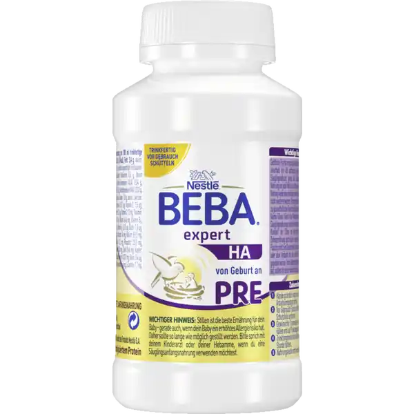 expert HA PRE hydrolysierte Anfangsnahrung von Geburt an